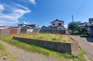 直売】 売地 123坪 110万円 建物建築はできません
